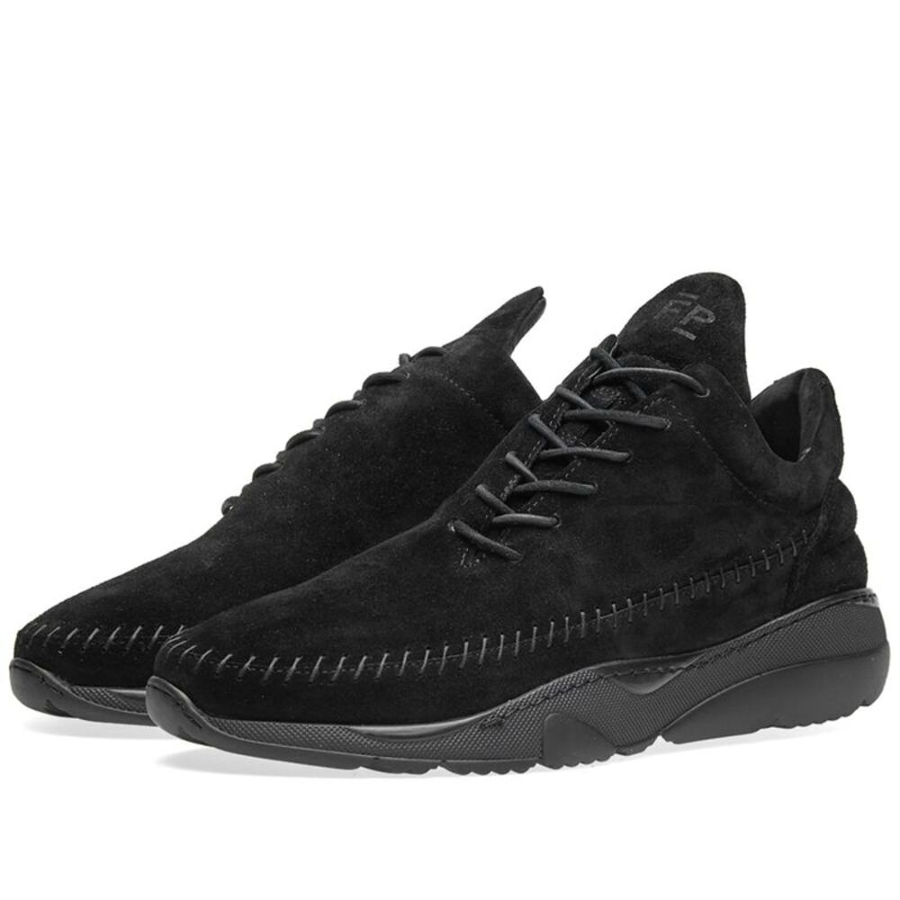 Filling Pieces Mens Apache Runner Low Top Sneakers US 7 | UK 6 | EU 40 Black